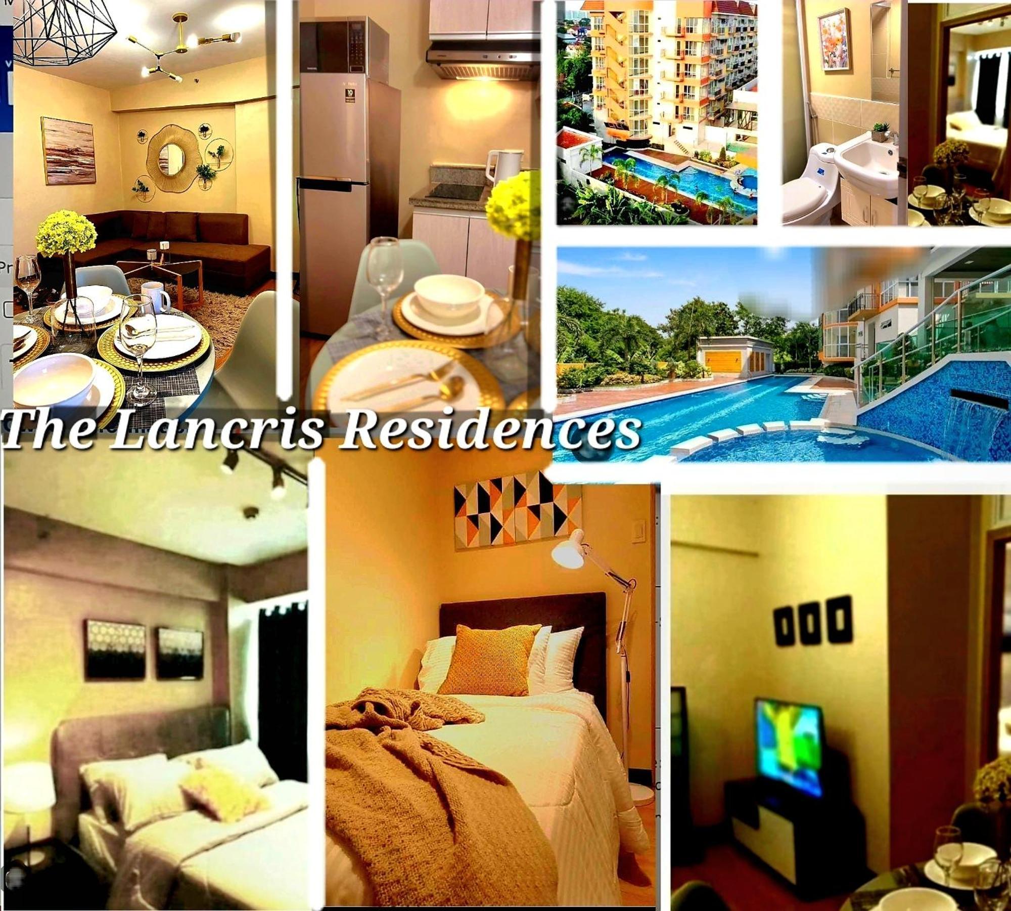 The Lancris Residences, 2 Bedrooms, 1 Bathroom, Living-Room, Kitchen & Pool Is Free Paranaque City Eksteriør bilde